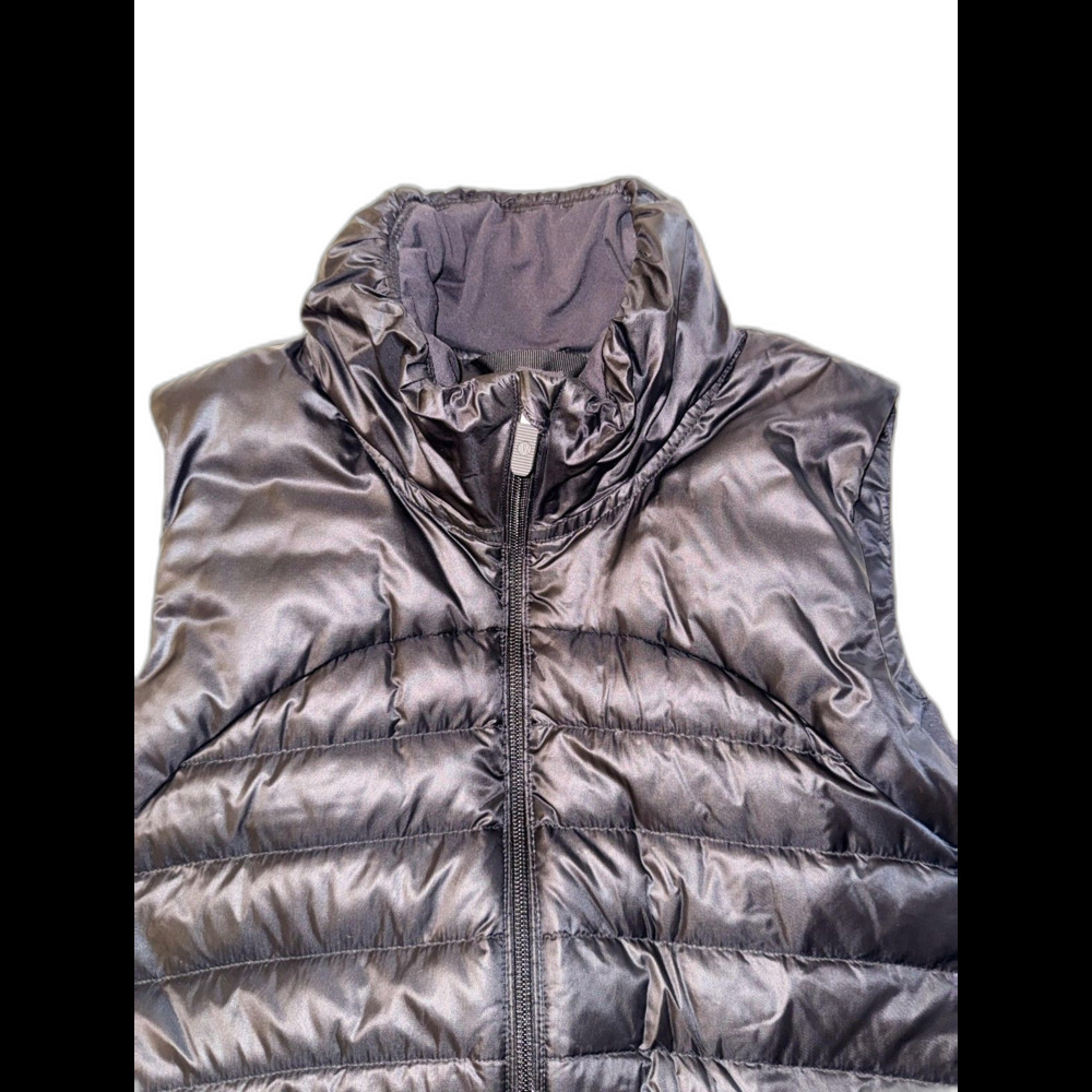 Lululemon Down For It All Vest - Black - Womens Size 10 - Picture 2 of 16